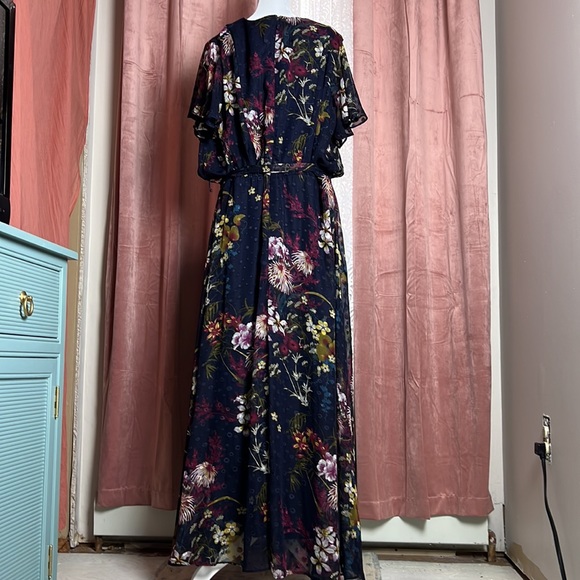 Lane Bryant floral long dress size 24. - Picture 3 of 7